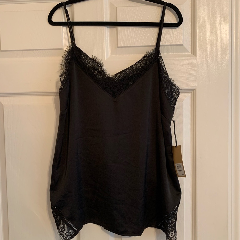 Lace Accented Halogen Cami NWT